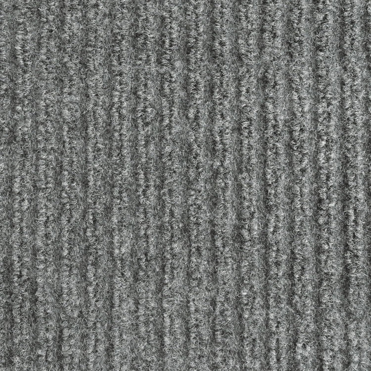 iCustomRug Spartan Weather Warrior Duty Indoor/Outdoor Utility Ribbed in 3ft,4ft,6ft Widths 70 Custom Sizes with Natural Non-Slip Rubber Backing 4'X34' in Grey