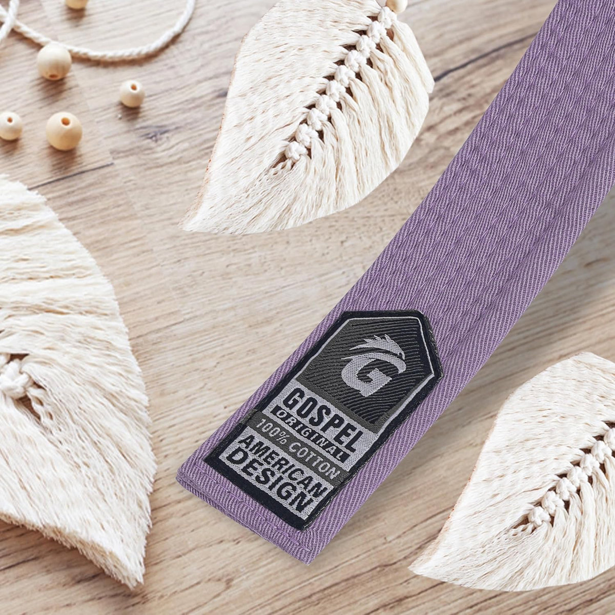 GOSPEL Vintage Series BJJ Belt for Men & Women | Brazilian Jiu Jitsu Belt with Vintage Colors