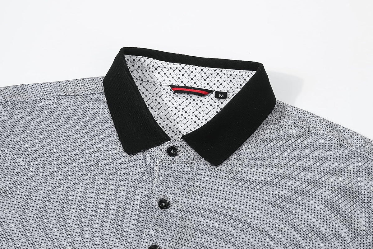 Alex Vando Mens Polo Shirts Short Sleeve Regular Fit Fashion Designed Shirt