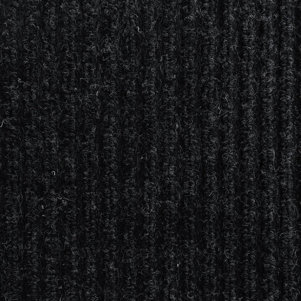 iCustomRug Spartan Weather Warrior Duty Indoor/Outdoor Utility Ribbed in 3ft,4ft,6ft Widths 70 Custom Sizes with Natural Non-Slip Rubber Backing 4'X6' in Black