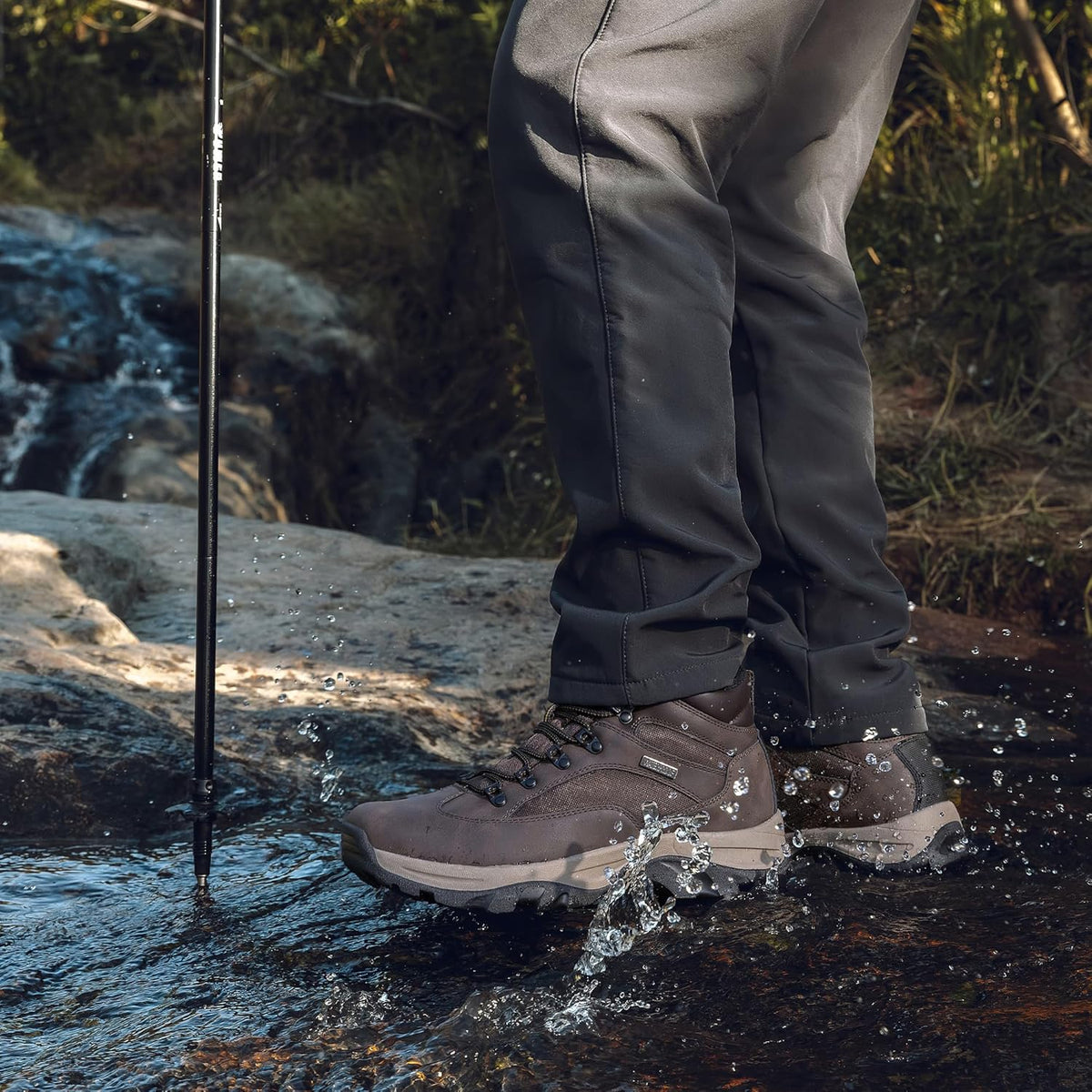 CC-Los Men's Waterproof Hiking Boots Outdoor Relaxed Fit Lightweight Size 7-13.5