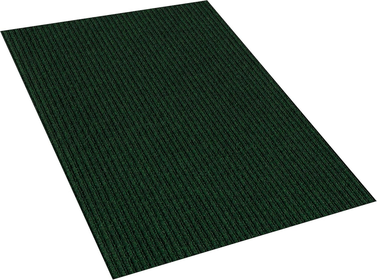KOECKRITZ Heavy Duty Durable All Weather Indoor/Outdoor Non Slip Entrance Mat Rugs and Runners for Office Business Building Home Garage Front Door (3' x 7', Green)