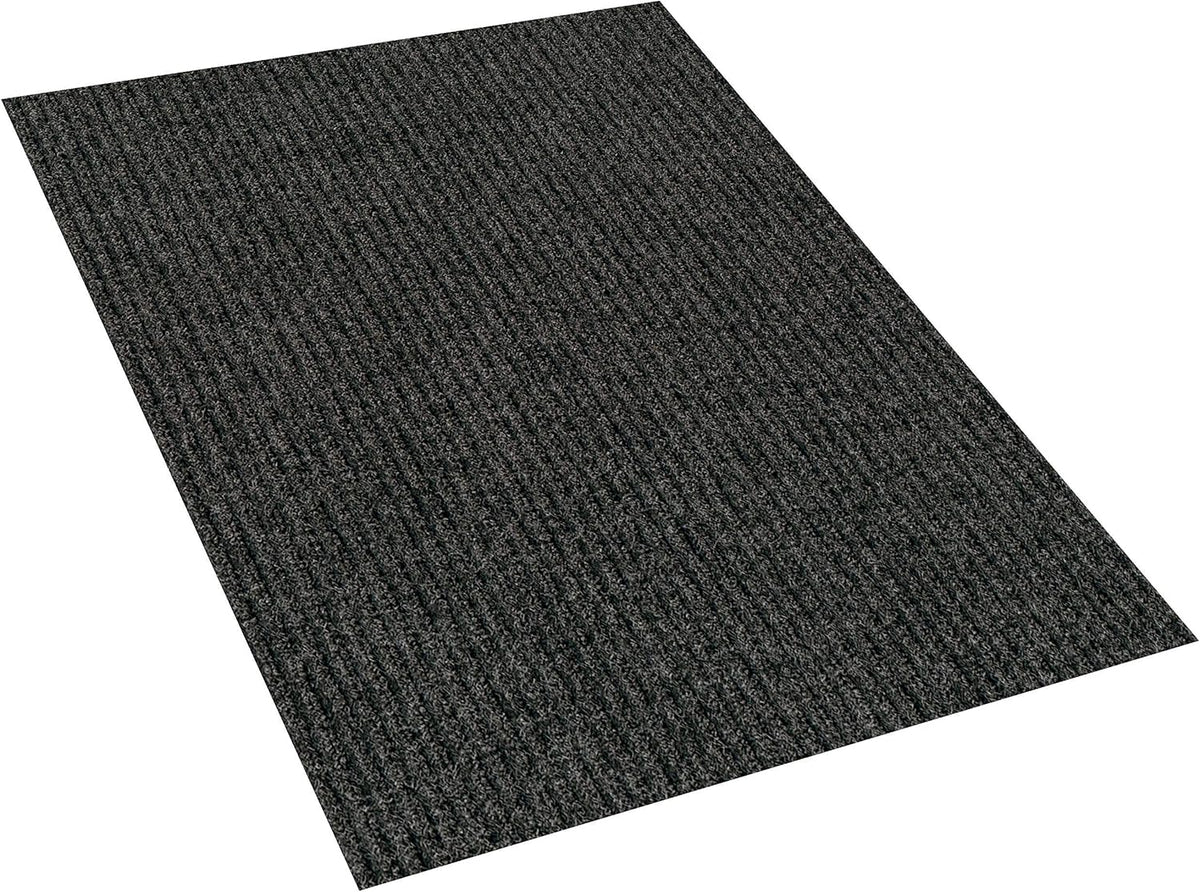 KOECKRITZ Heavy Duty Durable All Weather Indoor/Outdoor Non Slip Entrance Mat Rugs and Runners for Office Business Building Home Garage Front Door (3' x 9', Charcoal)