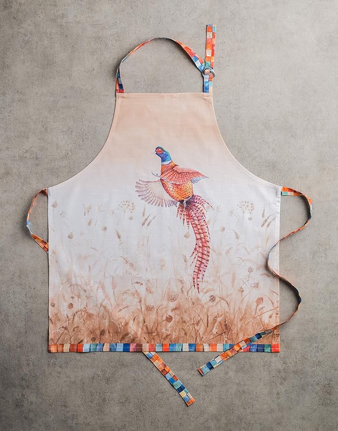 Maison d' Hermine 100% Cotton Apron for women with Pocket Kitchen Chef Apron for Men Cooking Mothers Day Gifts