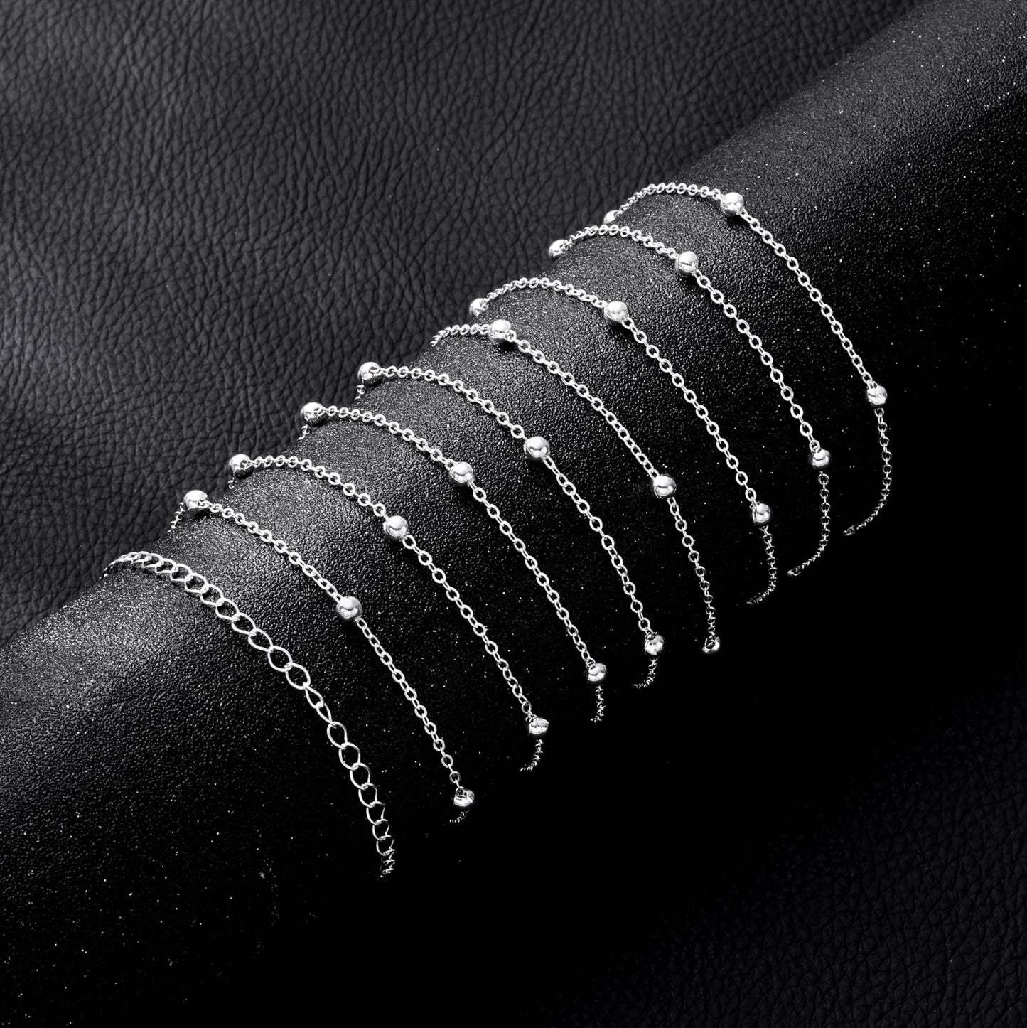 HERSIN Waist Beads for Women, Silver Plated Waist Chain Cute Body Chain Gold Chain Belt for Womens Belly Chain Dainty Fashion Beach Accessories for Womens Silver Jewelry for Women Gifts