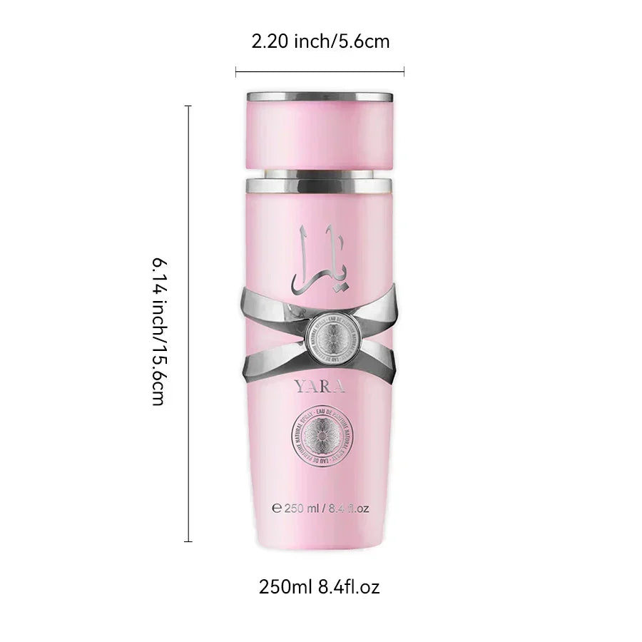 250ml Yara Perfume – Amber Vanilla Scent