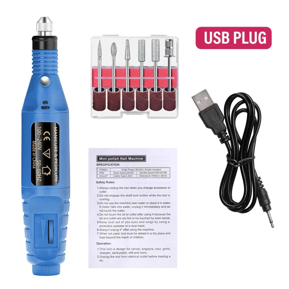 LULAA Electric Nail Drill