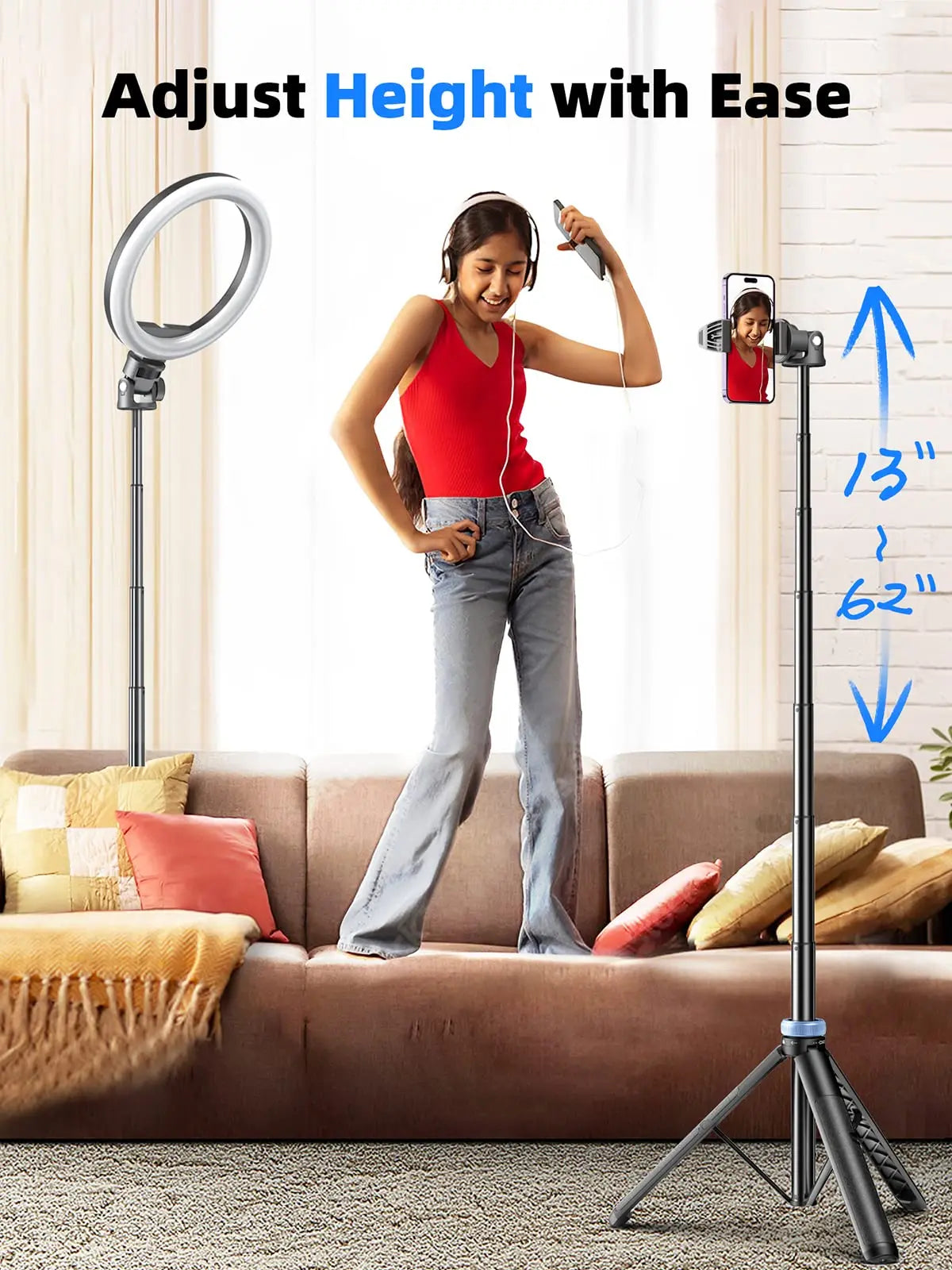 Wireless Selfie Stick Tripod