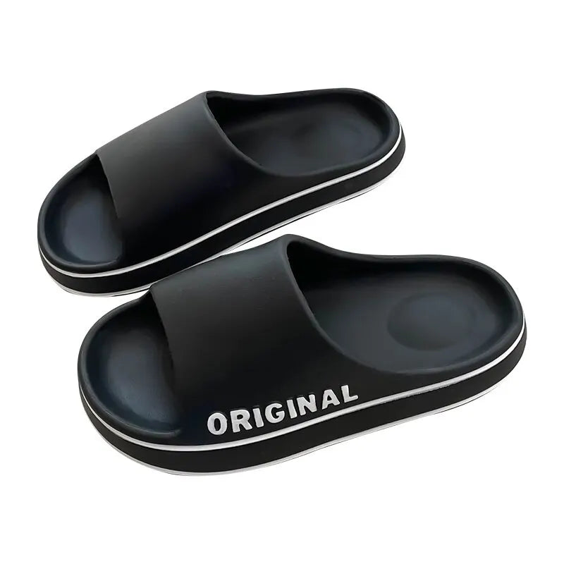 Feslishoet Women Letter Slippers
