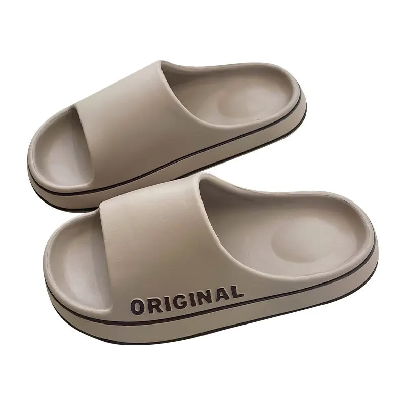 Feslishoet Women Letter Slippers