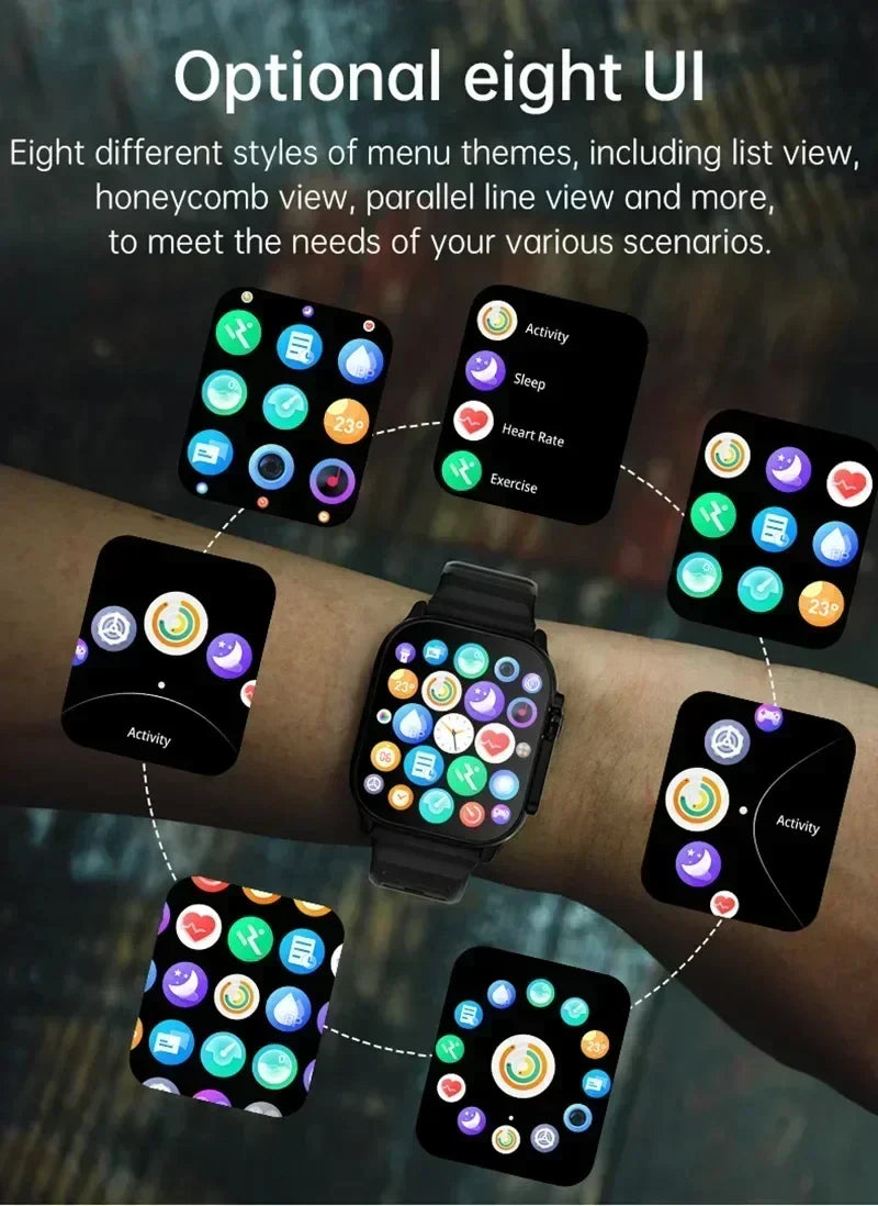 LAXASFIT Smart Bluetooth Watch