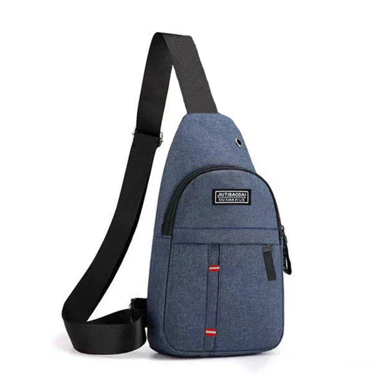 Adjustable Crossbody Oxford Pocket