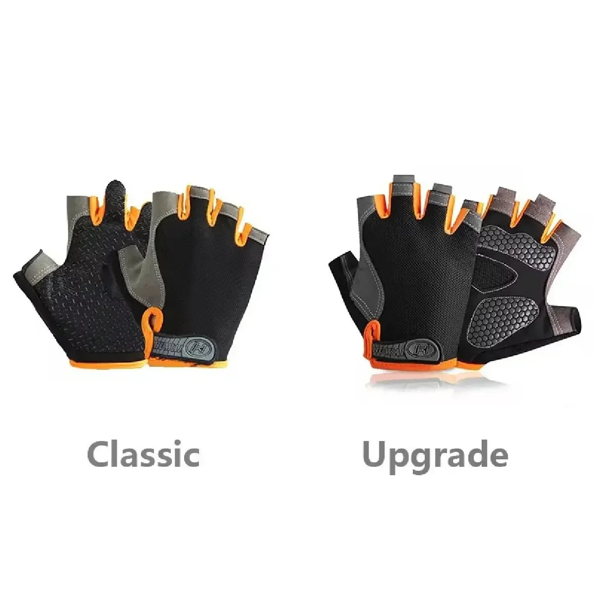Breathable Fingerless Cycling Gloves