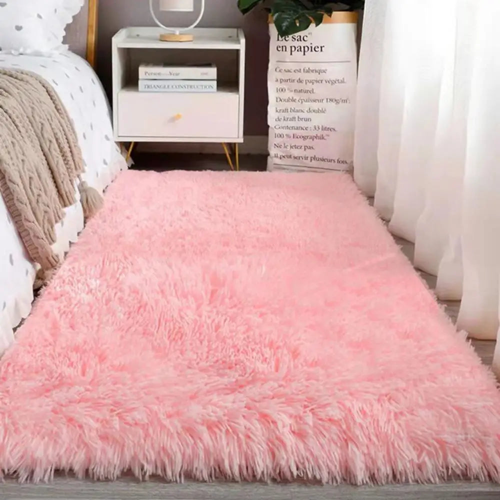 VIKAMA Tie-Dye Plush Carpet