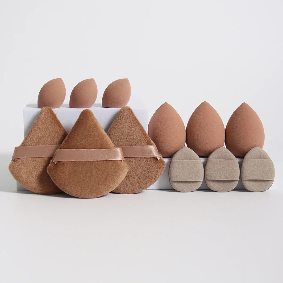 GlamEase 12-Piece Makeup Sponge Set