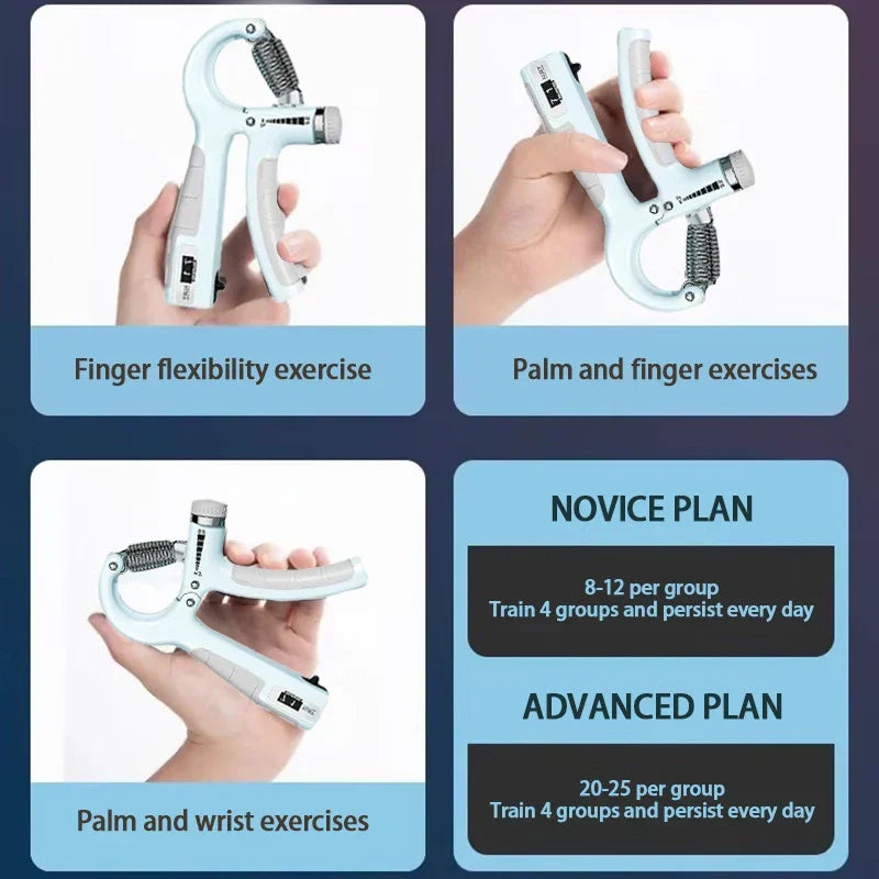 GripMaster Adjustable Hand Trainer