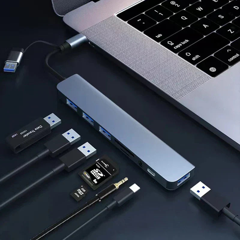 8-in-2 USB Type-C Hub