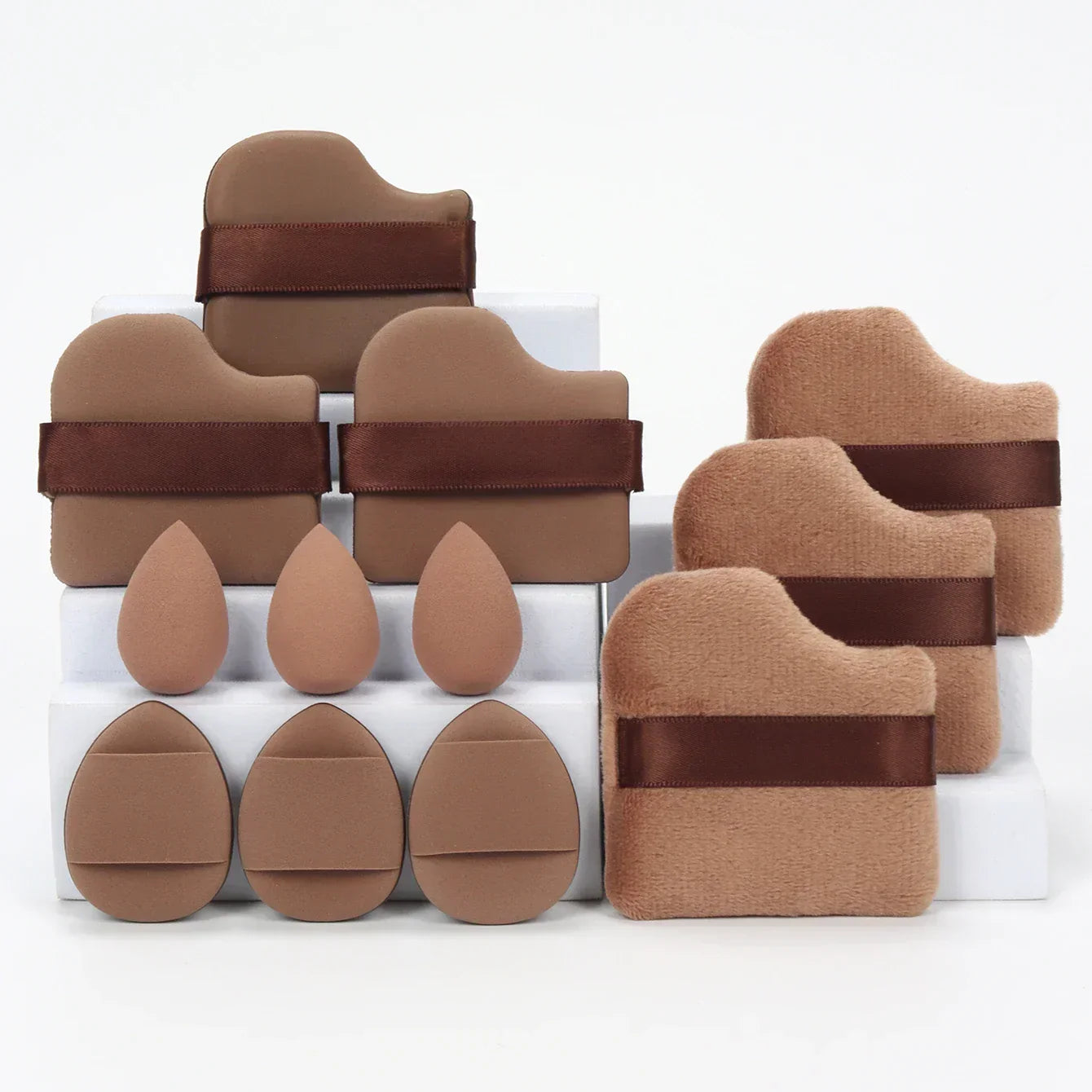 GlamEase 12-Piece Makeup Sponge Set