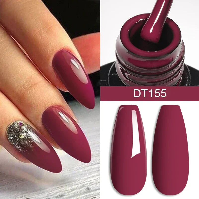 MEET ACROSS Red Gel Polish