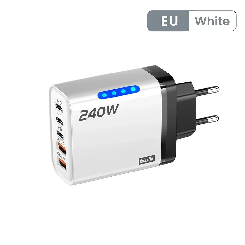 5-Port USB-C PD Charger