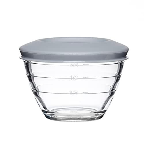 Anchor Hocking 4-IN-1 PREP BOWLS. 6 Piece set (3 Bowls and 3 lids)