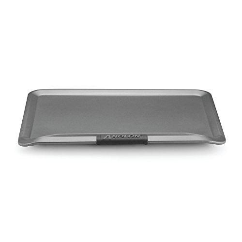 Anolon Advanced Nonstick Bakeware with Grips, Nonstick Cookie Sheet / Baking Sheet - 14 Inch x 16 Inch, Gray,54717
