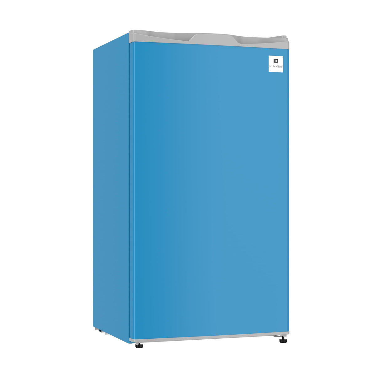 ARCTIC CHEF ACFR321BLUE Mini Refrigerator-Freezer Compartment-Adjustable Thermostat Control-Reversible Doors-Ideal for Dorm, Office, RV, Garage, Apartment-Blue, 3.2 CU.FT