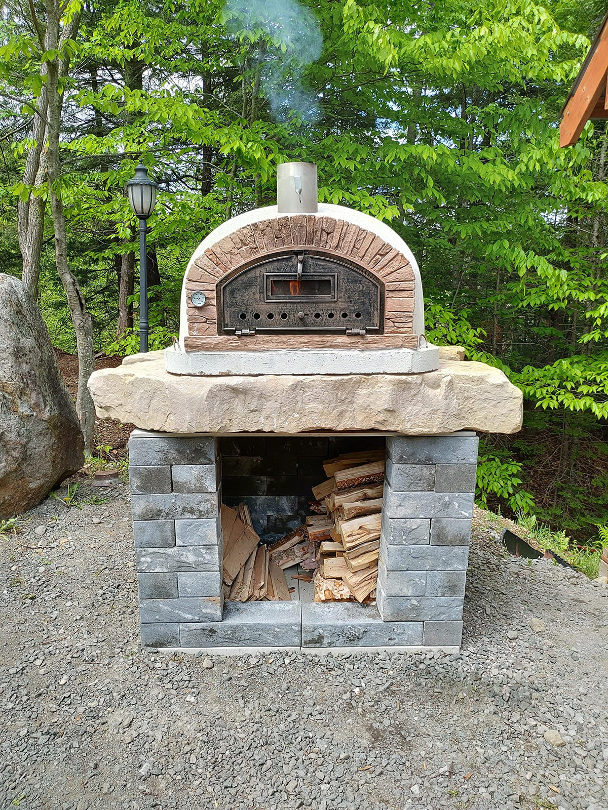 Authentic Pizza Ovens Buena Ventura 'Sierra' Premium, Wood Fire Outdoor Oven