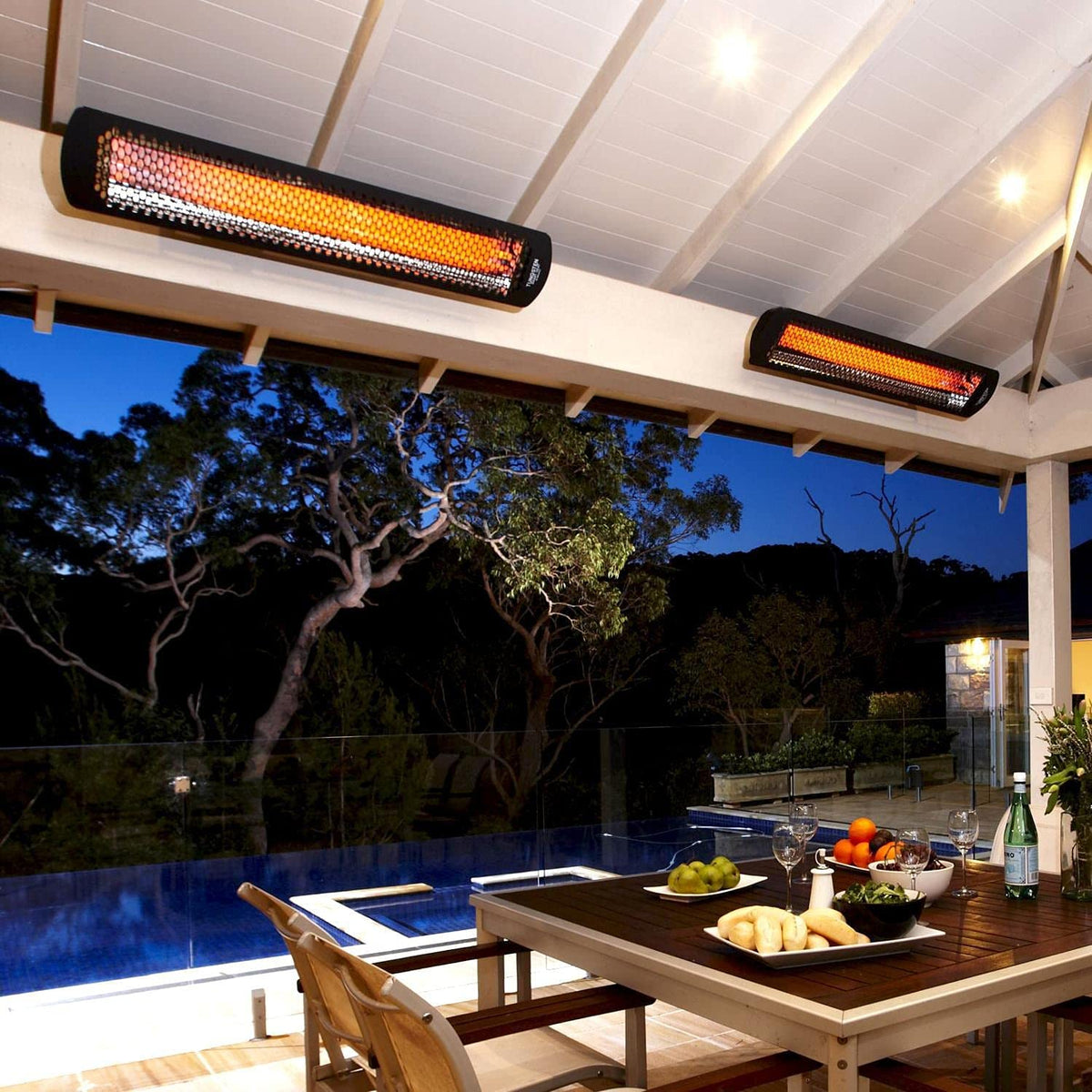 Bromic Heating Smart Heat Tungsten Electric 6000W Radiant Infrared Electric Patio Heater Model BH0420033