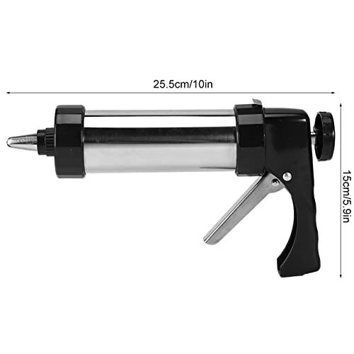Cake Maker, Easy To Use Stainless Steel Biscuit Press Cookie Gun Set 5.9x10in for Bakeries for Pastry Decoration for Home Cooks