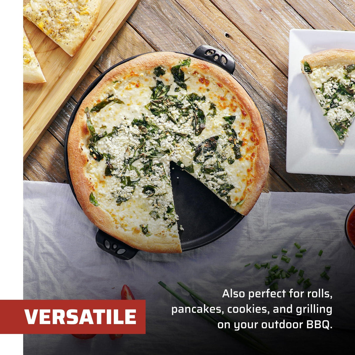 Cast Iron Pizza Pan