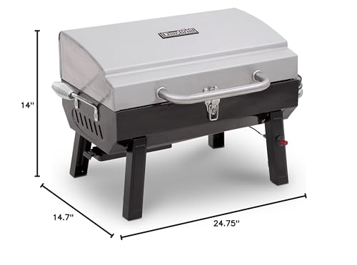 Char-Broil Stainless Steel Portable Liquid Propane Gas Grill