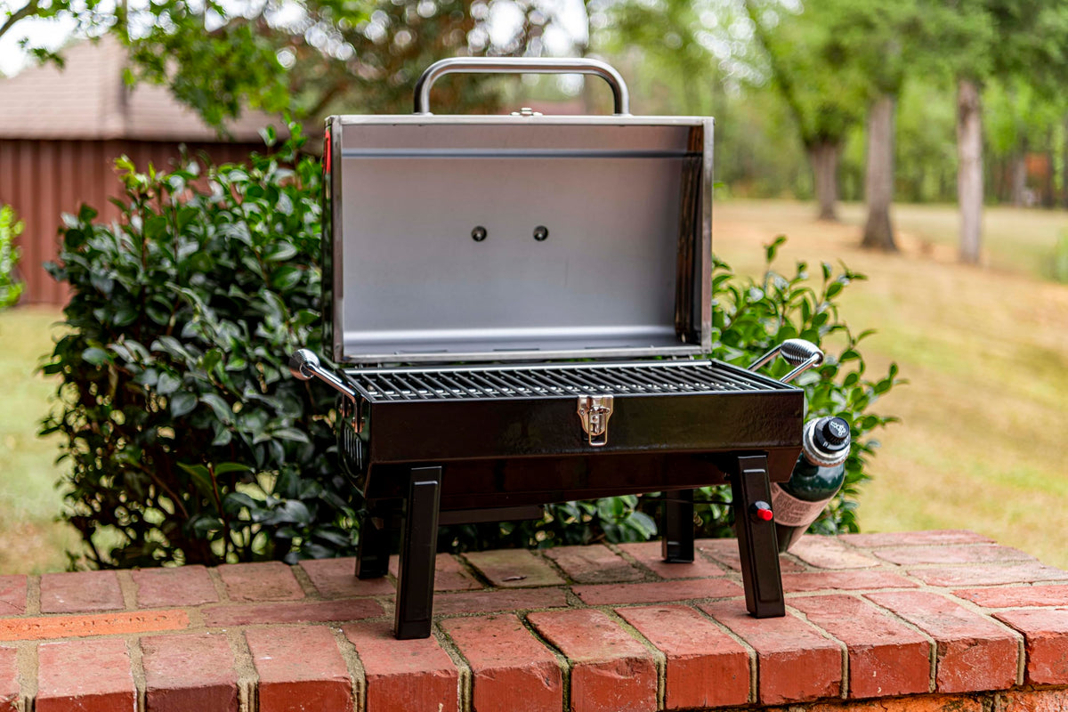 Char-Broil Stainless Steel Portable Liquid Propane Gas Grill