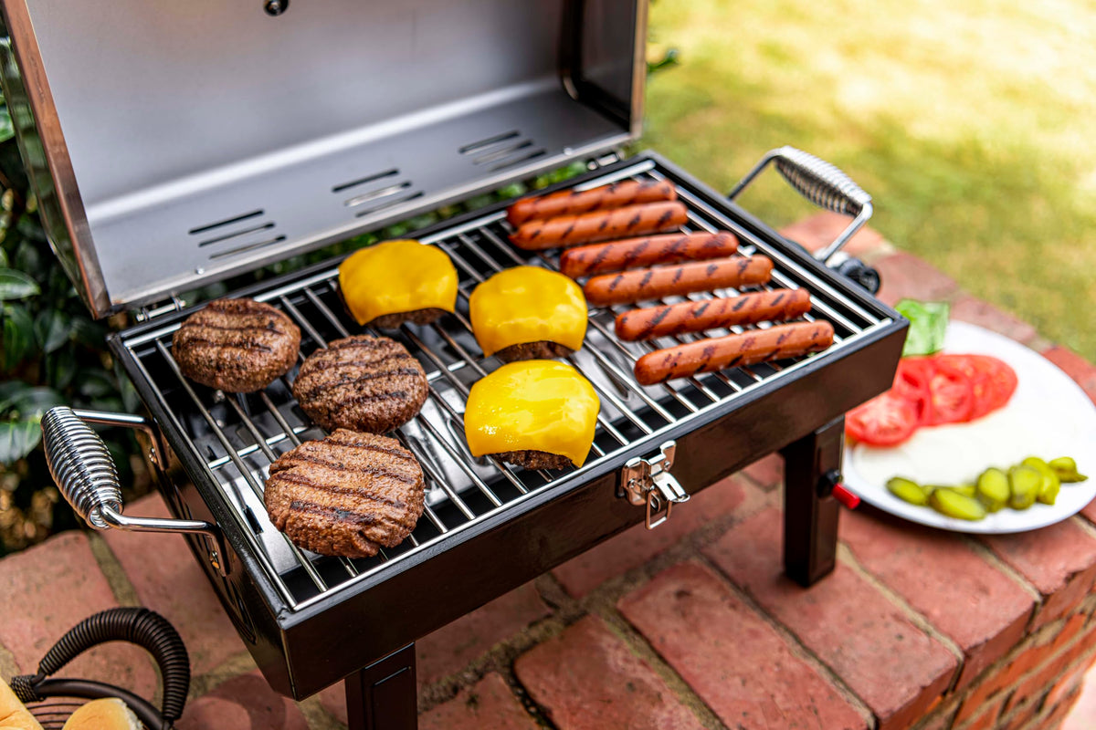 Char-Broil Stainless Steel Portable Liquid Propane Gas Grill