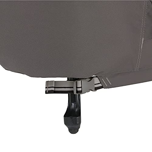 Classic Accessories Ravenna Water-Resistant 32 Inch Built-In BBQ Grill Top Cover, Taupe, Grill Cover, Grill Cover for Outdoor Grill, BBQ Cover