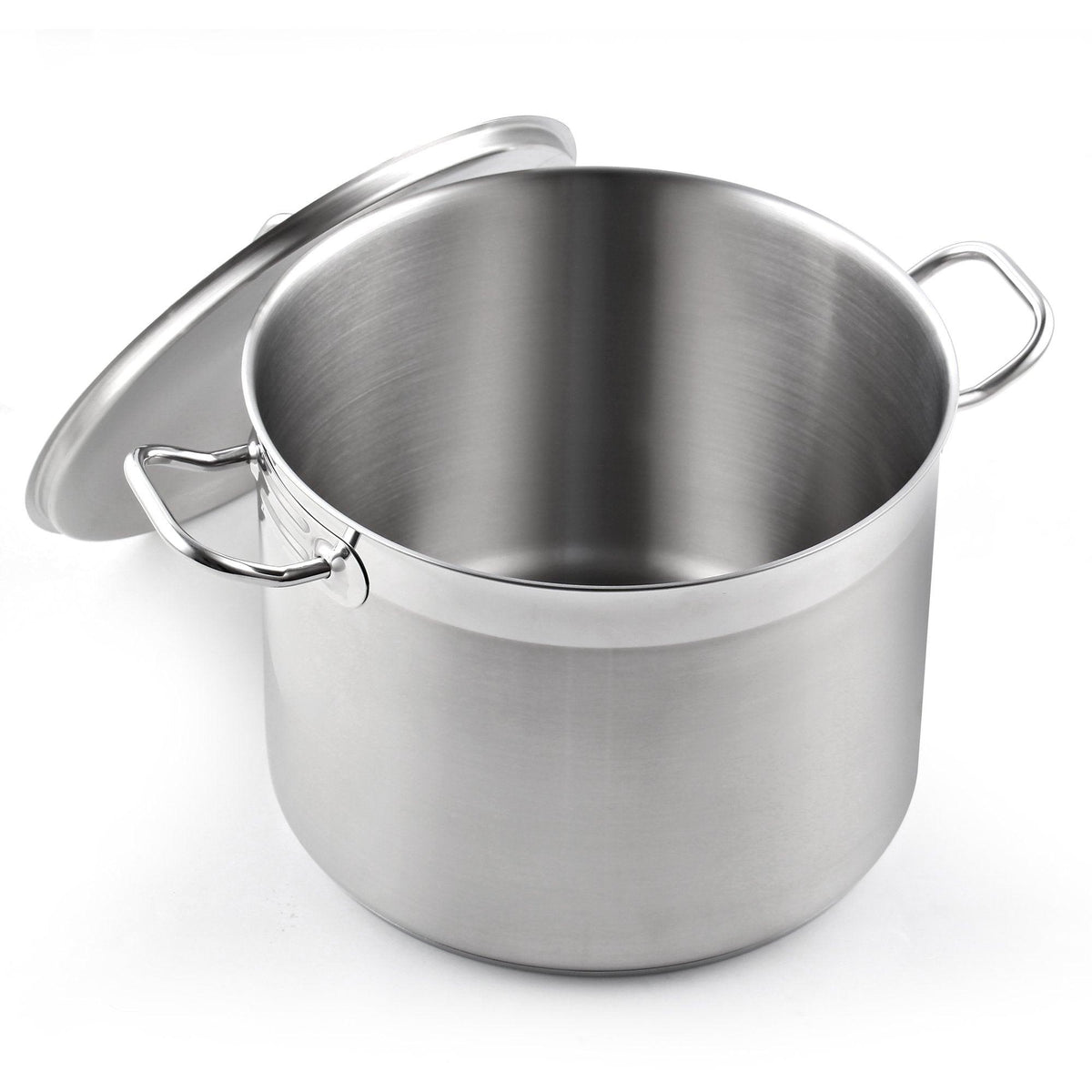 Cooks Standard Stockpots Stainless Steel, 20 Quart Professional Grade Stock Pot with Lid, Silver