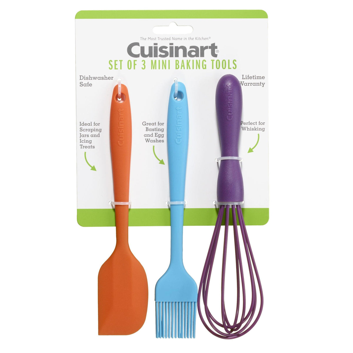 CTG-00-3MBT Cuisinart Set of 3 Mini Baking Tools Silver One Size 1