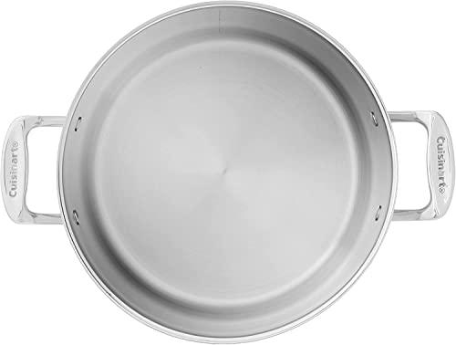 Cuisinart 76610-26G Chef's Classic 10-Quart Stockpot with Glass Cover,Brushed Stainless