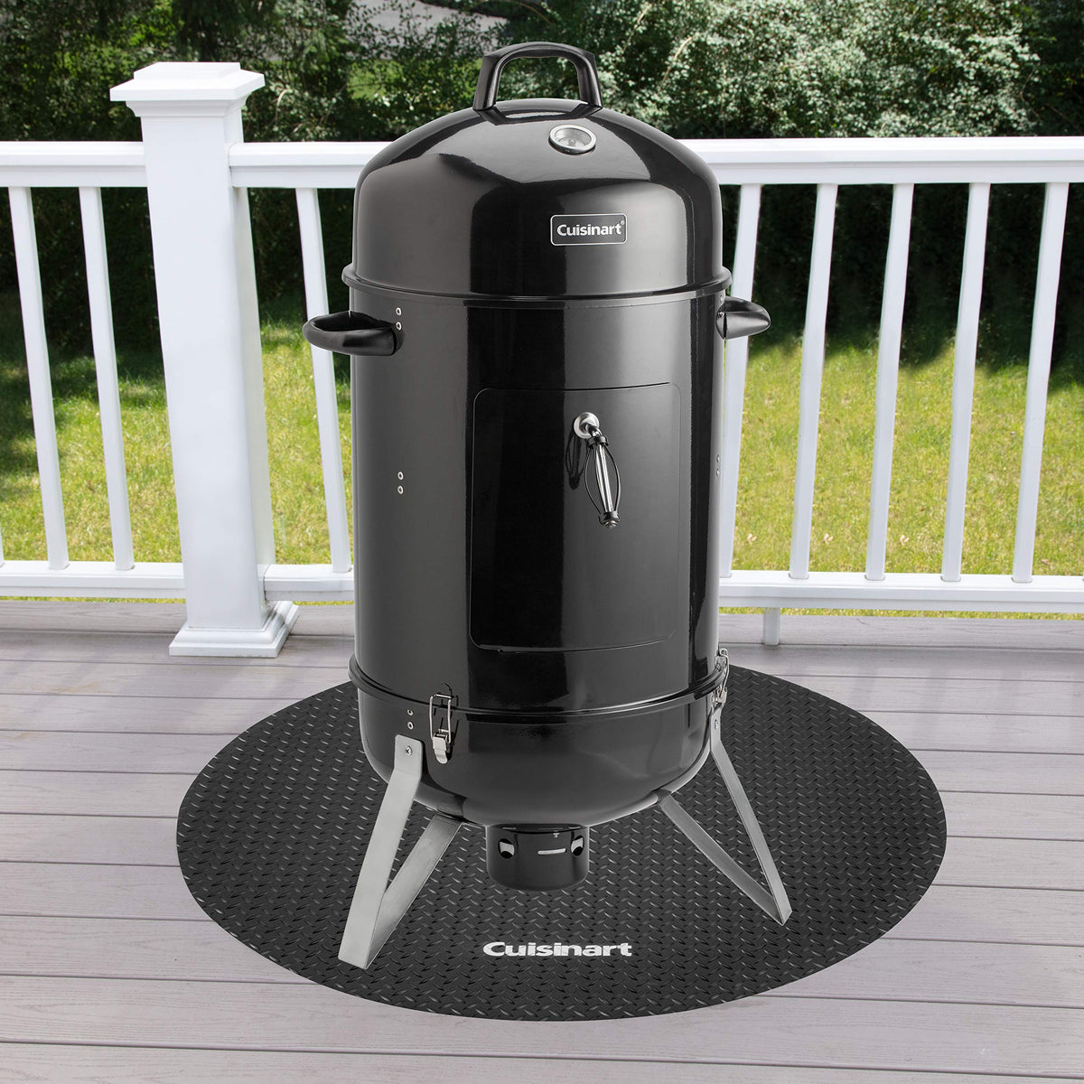 Cuisinart CGMT-046, 46" Circular Grill Mat, Mat-46, Black