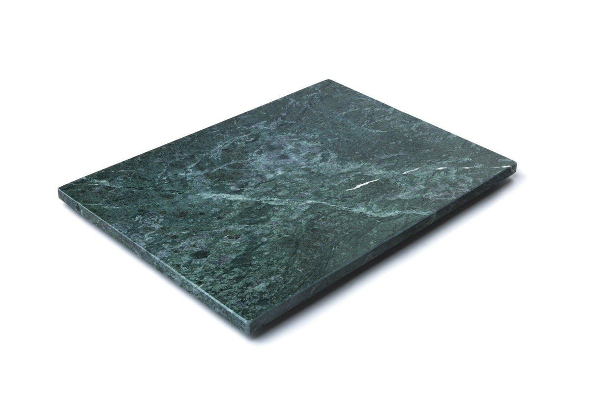 Fox Run Marble Pastry Board, Green 12.25 x 16 x 1 inches