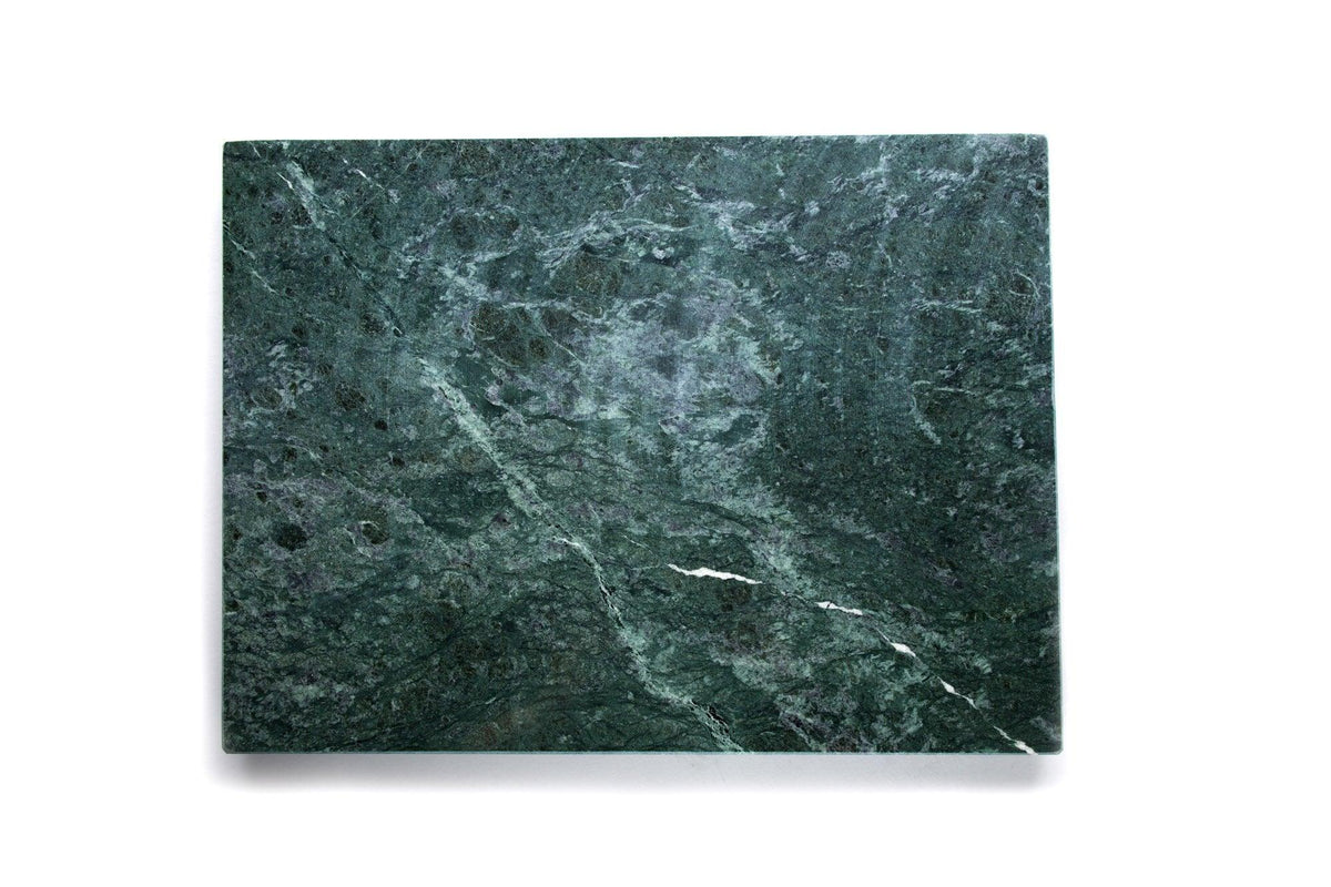 Fox Run Marble Pastry Board, Green 12.25 x 16 x 1 inches