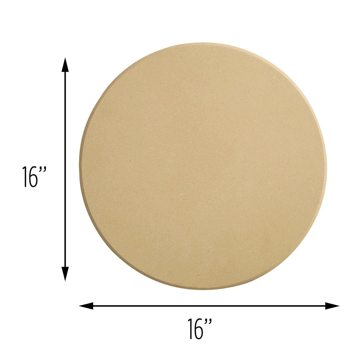 Honey-Can-Do Round Pizza Stone, 16"