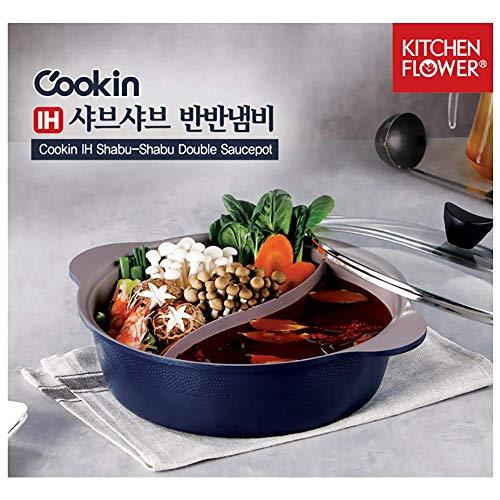 IH Shabu Shabu 28 cm Double Coated Ceramic Stock Pot