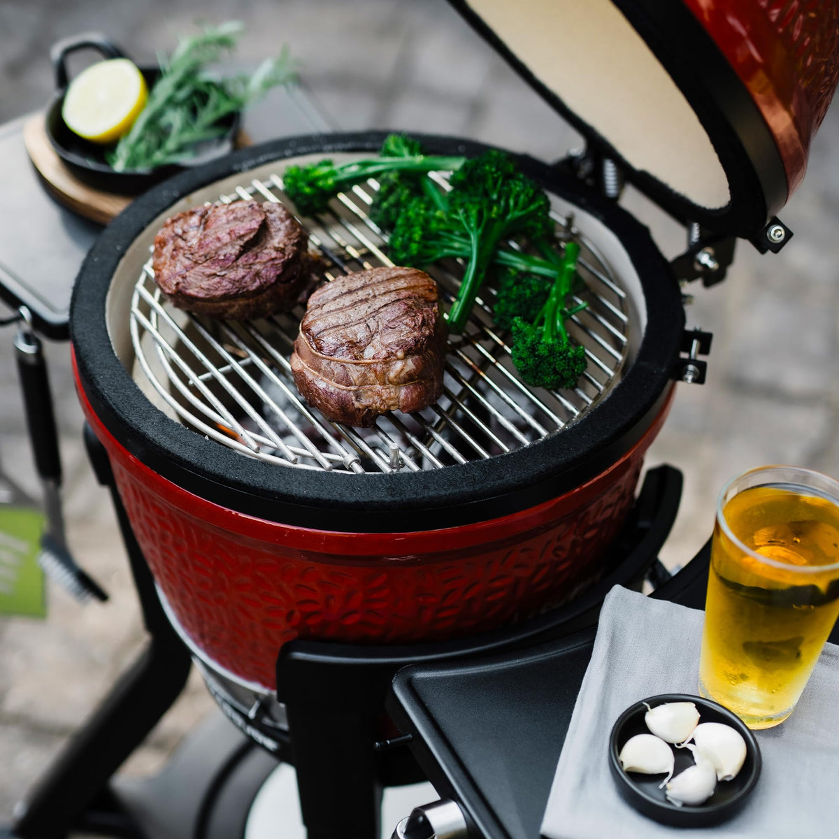 Kamado Joe KJ15112524 Joe Jr. Cart Stand, Black