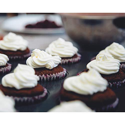 Kingrol 12-Cup Muffin & Cupcake Pans, Set of 3 Baking Pans, Non-stick Bakeware, 1.1" Deep