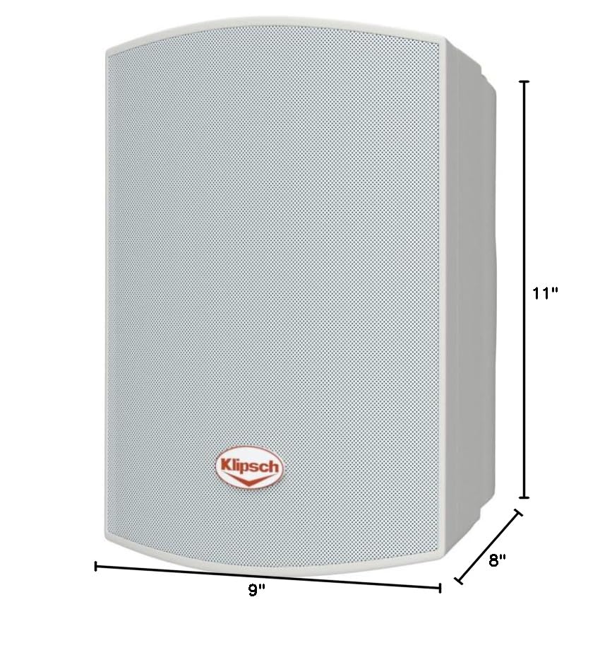 Klipsch AW-525 Indoor/Outdoor Speaker - White (Pair)
