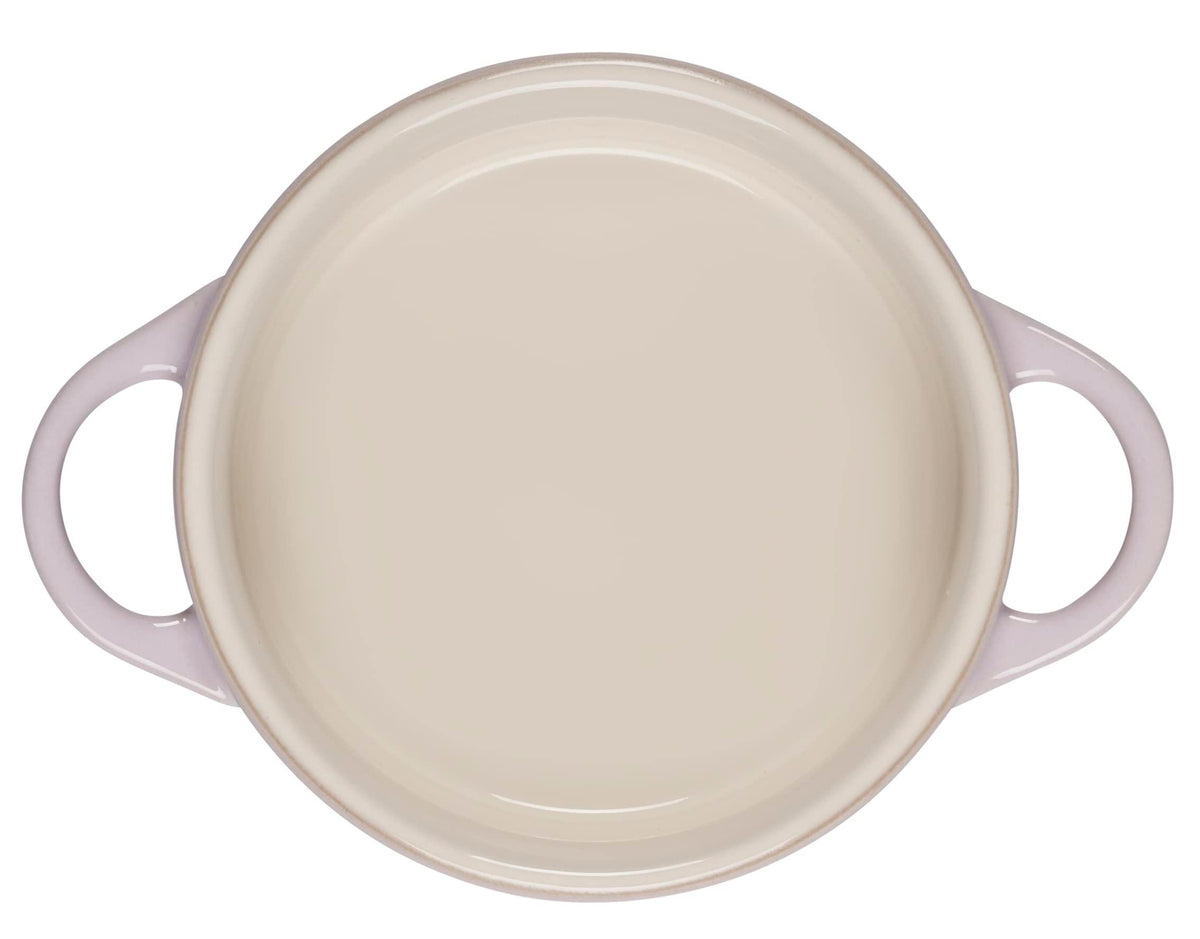 Le Creuset Stoneware Mini Round Cocotte, 8oz, Shallot