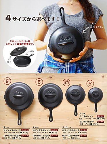 Lodge L8SGP3 Cast Iron Square Grill Pan, Pre-Seasoned, 10.5 Inch, Black