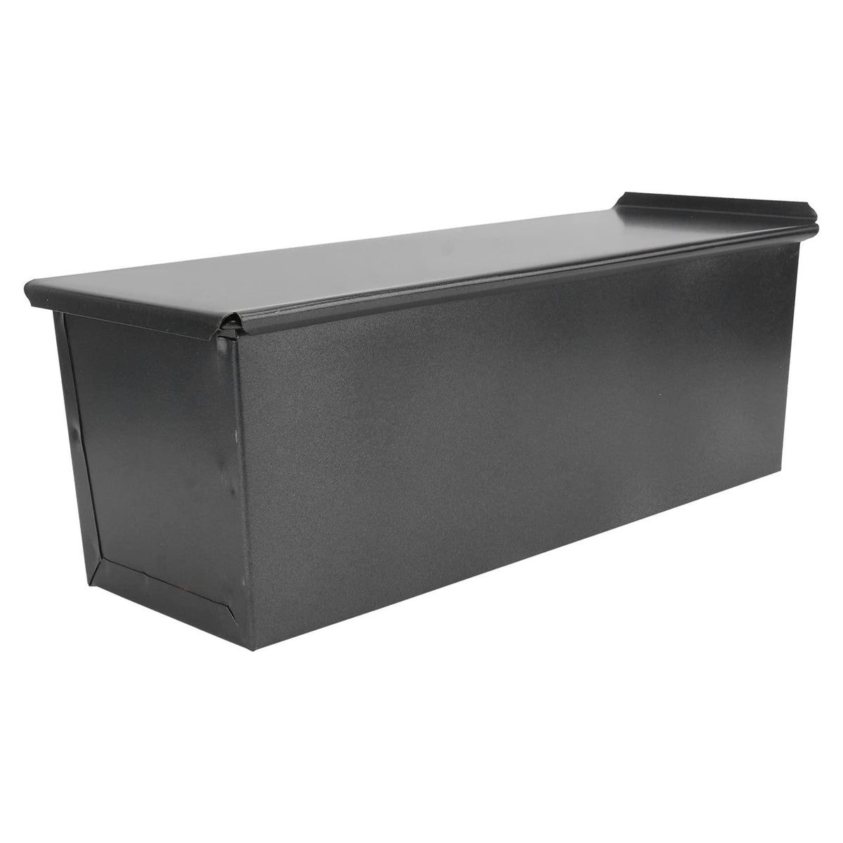 Luxshiny Pullman Baking Pan Bread Tin Loaf Pan With Lid Black Loaf Pan Non- Stick Loaf Pan Toast Bread Bakeware Bread Toast For Oven Baking 750g Pullman Baking Pan Bread Baking Tray