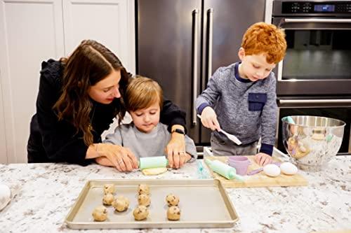 melii 5 Piece Real Mini Baking Tool Set, Cooking Tools for Kids